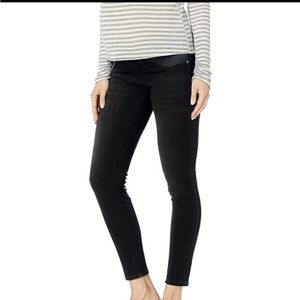 DL 1961 Jess Maternity Skinny Jeans in Black Sz 30